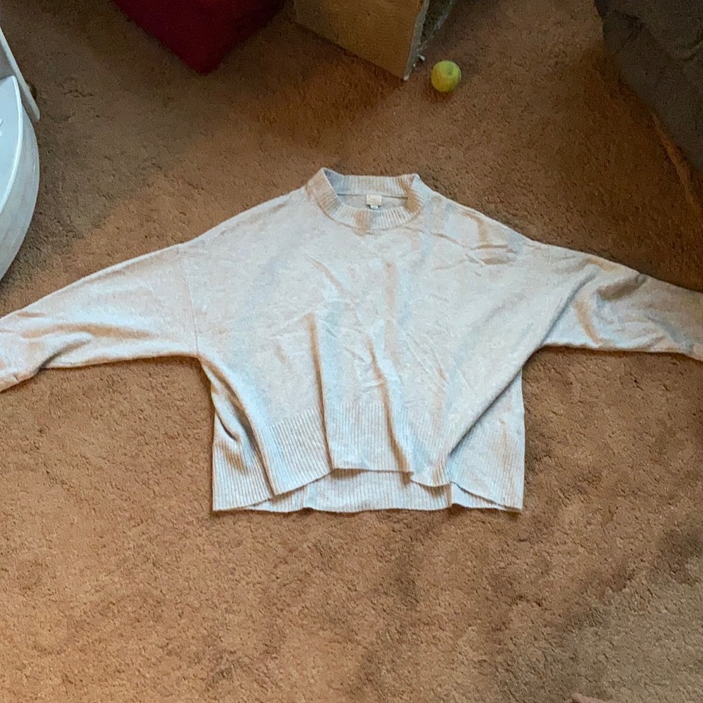A new day grey sweater